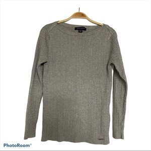 Tommy Hilfiger Cable Knit Boat Neck Women Sweater
